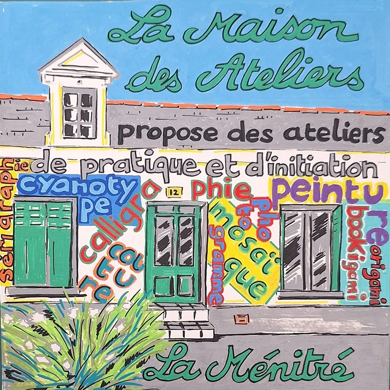Illustration représentant la Masion des Ateliers
